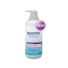 Bepanthol Sensidaily Pompalı Vücut Kremi 400 ml L Çok Kuru Veya Atopik Ciltler Için Prebiyotikli Öz