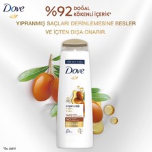 Dove Saç Bakım Şampuanı Argan Yağı Onarıcı Bakım 400 Ml X3 Adet