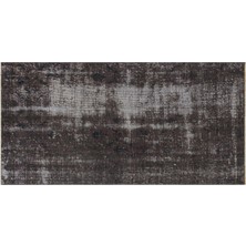 Sempati Halı Klasik Modern Vintage Eskitme El Dokuma Halı 91x179 Cm 9810