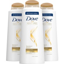 Dove Besleyici Bakım Saç Bakım Şampuanı 600 Ml X3