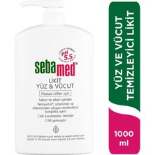 Sebamed Yüz ve Vücut Temizleyici Likit 1000 ml