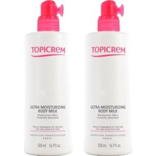 Topicrem Ultra Nemlendirici Vücut Sütü 2 Adet 500 ml