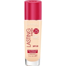 Rimmel London Bej Lasting Finish Fondöten 100 Ivory