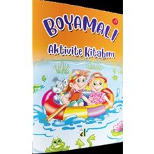 Boyamalı Aktivite Kitabım (Sarı)