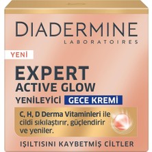 Diadermine Expert Active Glow Yenileyici Gece Kremi