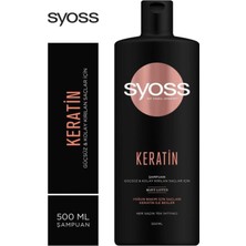 Syoss Keratin Mükemmelliği Şampuan 500 Ml 2'Li