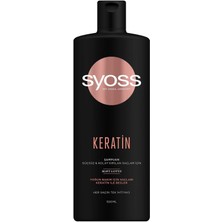 Syoss Keratin Mükemmelliği Şampuan 500 Ml 2'Li