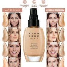 Avon True Colour Aydınlık Görünüm Fondöten (Ivory)