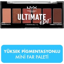 Nyx Göz Farı Paleti - Ultimate Edit Petite Shadow Palette Warm Neutrals 8008971