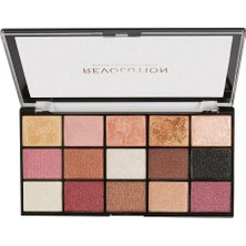 Revolution Makeup Revolution Palette Affection Sıcak ve Işıltılı Ton 15'li Far Paleti