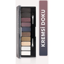 Flormar 10'lu Far Paleti (Dumanlı Renk Tonları) - Eyeshadow Palette - 002 - 8690604479535