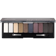 Flormar 10'lu Far Paleti (Dumanlı Renk Tonları) - Eyeshadow Palette - 002 - 8690604479535