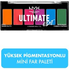 Nyx Ultımate Edıt Petıte Shadow Palette - Brıghts