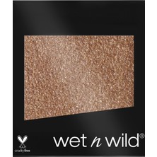 Wet N Wild Color Icon Glitter Tekli Göz Farı Nudecomer E352C Uzun Süre Kalıcı Toz