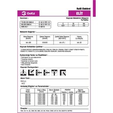 Gekamac Geka Elıt E6013 Kaynak Elektrodu 2,5X350 mm