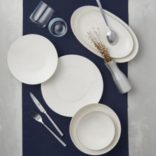 Güral Porselen Camelıa 30 Parça 6 Kişilik Bone Yemek Takımı - Pırlanta