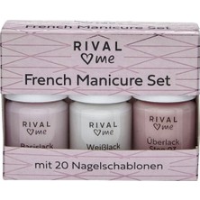 Rival Loves Me French Oje Manikür Seti 20 Şablon 12 ml
