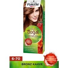 Palette Kalıcı Doğal Renkler 6-70 Bronz Kahve