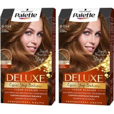 Palette Deluxe Yoğun Renkler 8-554 Dore Kumral X 2 Adet