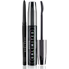 Avon Unlimited Maskara ve Glimmerstick Göz Kalemi Paketi 1204287-