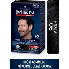 Men Perfect Saç Boyası 90 - Siyah