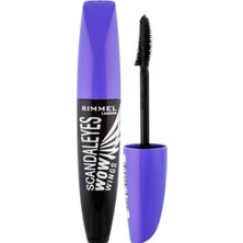 Rimmel London Siyah Maskara - Scandaleyes Wow Wings Mascara 003 Extreme Black 3614226353122