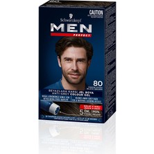 Men Perfect Schwarzkopf Saç Boyası 80 - Kahve Siyah X 2 Adet