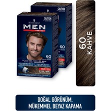 Men Perfect Saç Boyası 60 - Kahve X 2 Adet