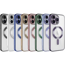 ZORE Apple iPhone 14 Pro Kılıf Kamera Korumalı Magsafe Wireless Şarj Özellikli  Demre Kapak