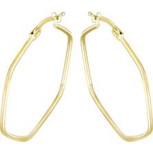 T51 Tuğrul Altın Altın Halka Küpe T062062