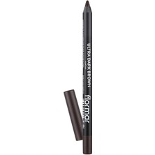 Flormar Koyu Kahverengi Ultra Eyeliner 019 Dark Brown Yumuşak Yapılı Kolay Uygulama