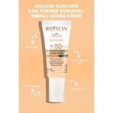 Bioxcin Sun Care Çok Yüksek Korumalı Kuru Ciltler Için Renkli Güneş Kremi Tinted Spf 50+ 50 ml