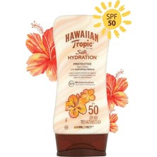 Hawaiian Tropic Hindistan Cevizi, Egzotik Tropikal Çiçekler Içeren Koruyucu ve Nemlendirici Vücut L