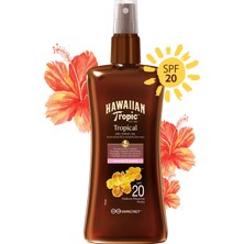 Hawaiian Tropic Protectıve Carrot Oıl SPF20 200ML