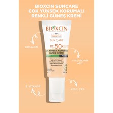 Bioxcin Sun Care Çok Yüksek Korumalı Yağlı Ciltler Için Renkli Güneş Kremi Tinted Spf 50+ 50 ml