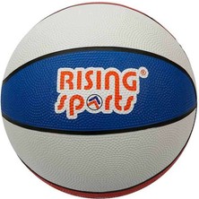 Rising Sports Basketbol Topu No:5 - Mavi - Beyaz
