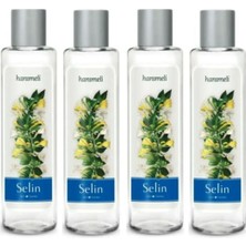 Selin 4 Adet Parfümlü Hanımeli Kolonya Pet Şişe 200 ml