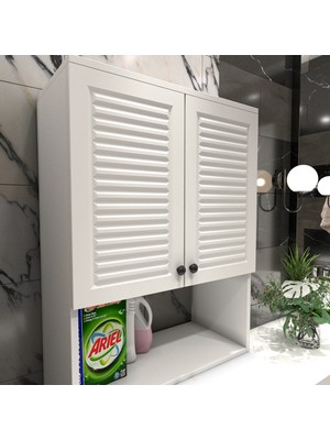 Yıldız Elegance Banyo Dolabı Çamaşır Makinesi Dolabı Luxe