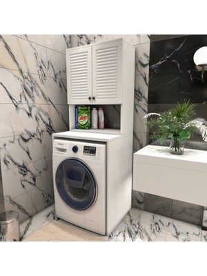 Yıldız Elegance Banyo Dolabı Çamaşır Makinesi Dolabı Luxe