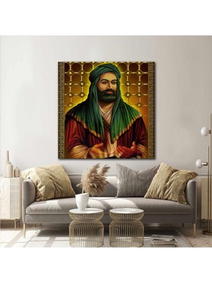 SML Tablo Hz Ali Dua Ederken Allahın Aslanı Kanvas Tablo
