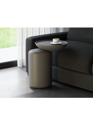 Echo Furniture Belle Bazalt Gri C Sehpa