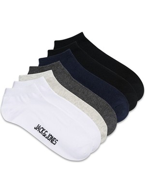 Jack & Jones Jacmıx  Short Sock 7 Pack Black