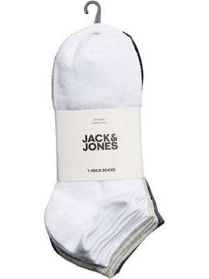 Jack & Jones Jacmıx  Short Sock 7 Pack Black