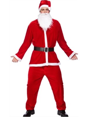 Rengarenk Kostüm Noel Baba Kostümü