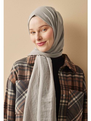 Fresh Scarfs Pamuk Crash Şal Çakıl Taşı