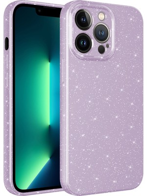 Kny Apple Iphone 14 Pro Max Kılıf Kamera Korumalı Simli Lüx Koton Silikon