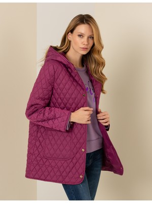 Pierre Cardin Kadın Gül Kurusu Standart Fit Mont 50253397-VR026