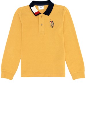 U.S. Polo Assn. Erkek Çocuk Safran Sweatshirt 50253732-VR043