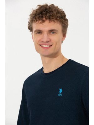 U.S. Polo Assn. Erkek Lacivert Sweatshirt 50253110-VR033