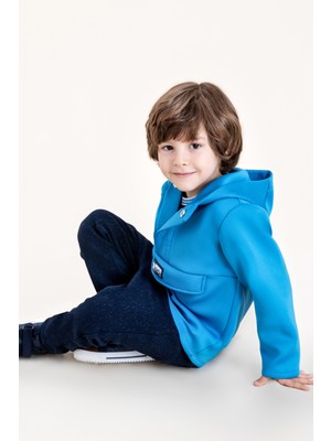 U.S. Polo Assn. Erkek Çocuk Kobalt Sweatshirt 50256382-VR077